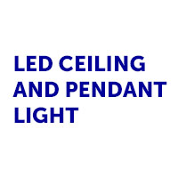 Led ceiling and pendant light